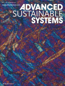 advanced sustainable systems journal cover