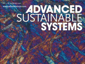 advanced sustainable system journal cover