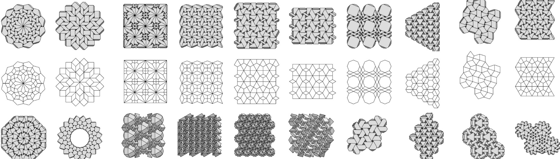 topological interlocking forms