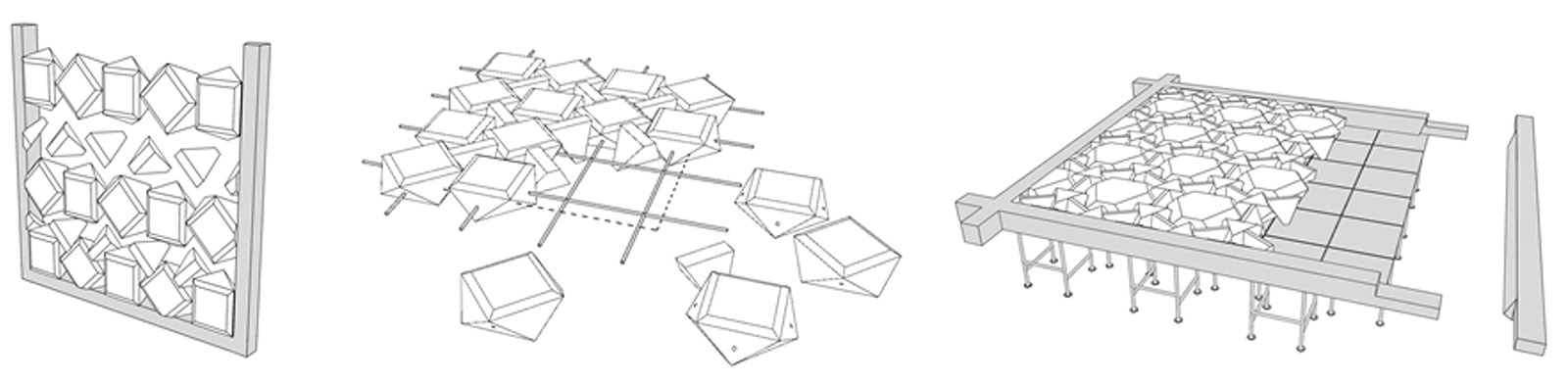 topological interlocking floor