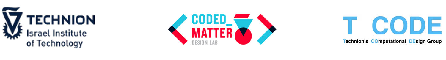 technion tcode coded matter logo